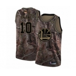 Golden State Warriors #10 Jacob Evans Swingman Camo Realtree Collection Basketball 2019 Basketball Finals Bound Jersey