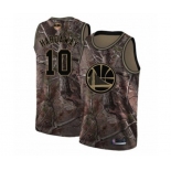 Golden State Warriors #10 Tim Hardaway Swingman Camo Realtree Collection Basketball 2019 Basketball Finals Bound Jersey