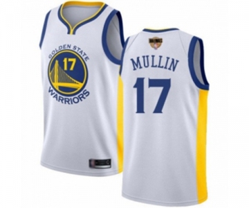 Golden State Warriors #17 Chris Mullin Authentic White 2019 Basketball Finals Bound Basketball Jersey - Association Edition