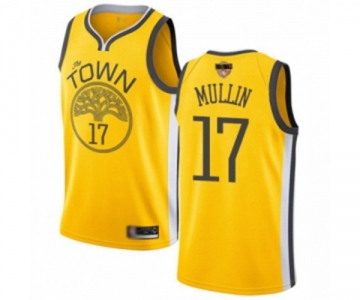 Golden State Warriors #17 Chris Mullin Yellow Swingman 2019 Basketball Finals Bound Jersey - Earned Edition