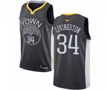 Golden State Warriors #34 Shaun Livingston Swingman Black 2019 Basketball Finals Bound Basketball Jersey - Statement Edition