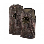 Golden State Warriors #4 Quinn Cook Swingman Camo Realtree Collection Basketball 2019 Basketball Finals Bound Jersey