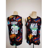 Men Golden State Warriors #30 Stephen Curry 2022 NBA All-Star Jersey Kit Pop Culture Street Art Black