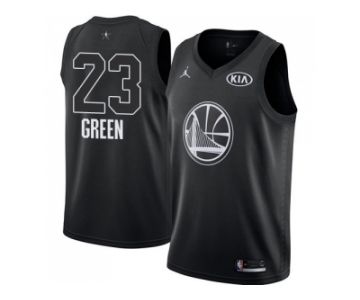 Men Nike Golden State Warriors #23 Draymond Green Black NBA Jordan Swingman 2018 All-Star Game Jersey