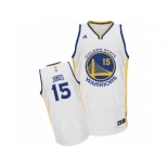 Men's Adidas Golden State Warriors #15 Damian Jones Swingman White Home NBA Jersey