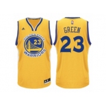 Men's Adidas Golden State Warriors #23 Draymond Green Swingman Gold NBA Jersey