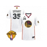 Men's Adidas Golden State Warriors #35 Kevin Durant Swingman White 2017 Chinese New Year 2017 The Finals Patch NBA Jersey