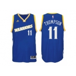 Men's Golden State Warriors #11 Klay Thompson 2016-17 Crossover Alternate Blue New Swingman Jersey