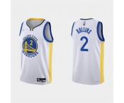 Men's Golden State Warriors #2 Ryan Rollins 2022 White Stitched Basketball Jersey