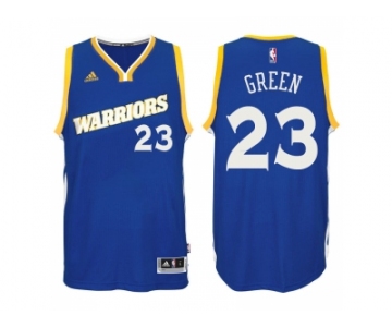 Men's Golden State Warriors #23 Draymond Green 2016-17 Crossover Alternate Blue New Swingman Jersey