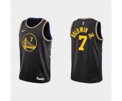 Men's Golden State Warriors #7 Patrick Baldwin Jr. 2022 Black Stitched Basketball Jersey