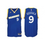 Men's Golden State Warriors #9 Andre Iguodala 2016-17 Crossover Alternate Blue New Swingman Jersey