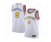 Men's Golden State Warriors #9 Andre Iguodala Authentic White Hardwood Classics Basketball Jersey - San Francisco Classic Edition