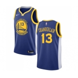 Men's Nike Golden State Warriors #13 Wilt Chamberlain Swingman Royal Blue Road NBA Jersey - Icon Edition