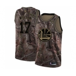 Men's Nike Golden State Warriors #17 Chris Mullin Swingman Camo Realtree Collection NBA Jersey