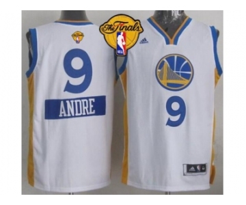 NBA Golden State Warrlors #9 Andre Iguodala White 2014-15 Christmas Day The Finals Patch Stitched Jerseys