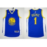 NBA Revolution 30 Golden State Warrlors #1 Ognjen Kuzmic Blue Stitched Jerseys