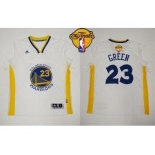 NBA Revolution 30 Golden State Warrlors #23 Draymond Green White Alternate The Finals Patch Stitched Jerseys