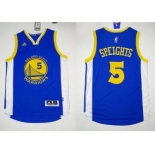 NBA Revolution 30 Golden State Warrlors #5 Marreese Speights Blue Stitched Jerseys