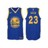 Nike NBA Golden State Warriors #23 Draymond Green Jersey 2017-18 New Season Blue Jersey