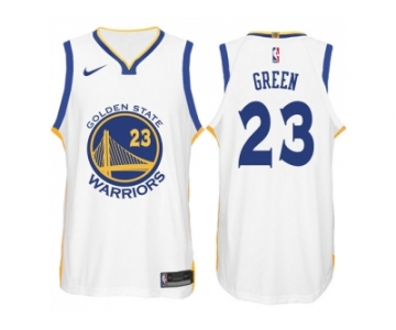 Nike NBA Golden State Warriors #23 Draymond Green Jersey 2017-18 New Season White Jersey