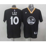 nba golden state warriors #10 lee black