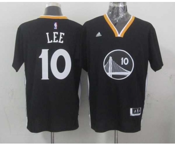 nba golden state warriors #10 lee black