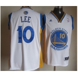 nba golden state warriors #10 lee white[revolution 30 swingman]