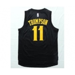 nba golden state warriors #11 thompson black[number golden]