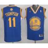 nba golden state warriors #11 thompson blue[revolution 30 swingman]