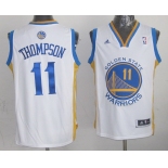 nba golden state warriors #11 thompson white[revolution 30 swingman]