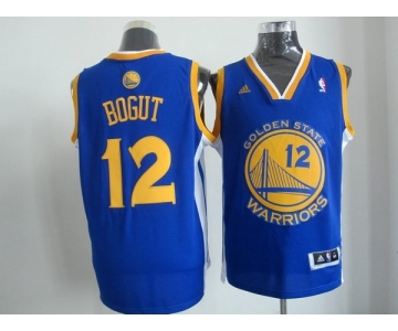 nba golden state warriors #12 bogut blue[swingman revolution 30]