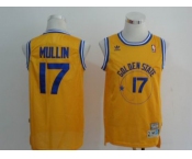 nba golden state warriors #17 mullin yellow