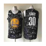 nba golden state warriors #30 curry black[Luminous version]