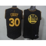 nba golden state warriors #30 curry black[gold lettering fashion]