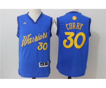 nba golden state warriors #30 curry blue[2016 Christmas edition]