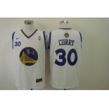 nba golden state warriors #30 curry white[Nike Logo]