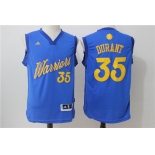 nba golden state warriors #35 durant blue[2016 Christmas edition]