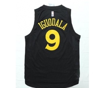 nba golden state warriors #9 iguodala black[number golden]