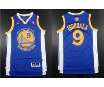 nba golden state warriors #9 iguodala blue[revolution 30 swingman]