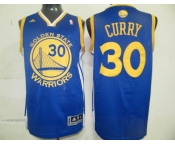 nba jersey golden state warrlors #30 curry blue(fans edition)