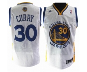 nba jersey golden state warrlors #30 curry white(fans edition)