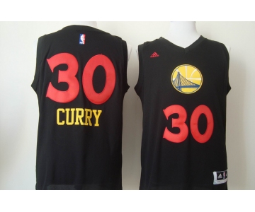 nba jerseys golden state warriors #30 curry black[2015 new]