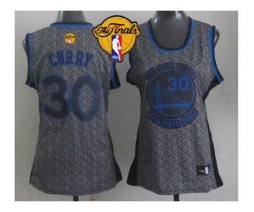 BA Women Warriors #30 Stephen Curry Grey The Finals Patch Static Fashion Stitched Jerseys