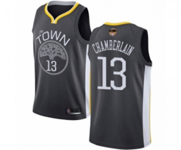 Women Golden State Warriors #13 Wilt Chamberlain Swingman Black 2019 Basketball Finals Bound Basketball Jersey - Statement Edition