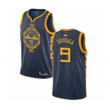 Women Golden State Warriors #9 Andre Iguodala Swingman Navy Blue Basketball 2019 Basketball Finals Bound Jersey - City Edition