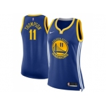 Women Nike Golden State Warriors #11 Klay Thompson Blue NBA Swingman Icon Edition Jersey