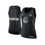 Women Nike Golden State Warriors #11 Klay Thompson NBA Jordan Swingman 2018 All-Star Game Jersey