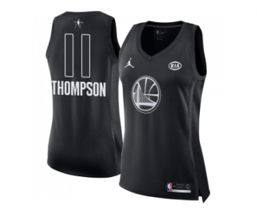 Women Nike Golden State Warriors #11 Klay Thompson NBA Jordan Swingman 2018 All-Star Game Jersey