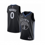 Women's Golden State Warriors #0 D'Angelo Russell Swingman Black Basketball Jersey 2019-20 City Edition